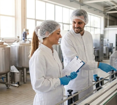 Utrzymanie standardów sanitarnych w zakładach produkcji żywności przez zespół CPG.