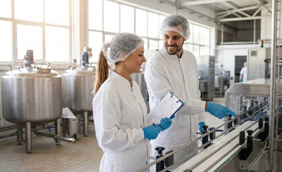 Utrzymanie standardów sanitarnych w zakładach produkcji żywności przez zespół CPG.